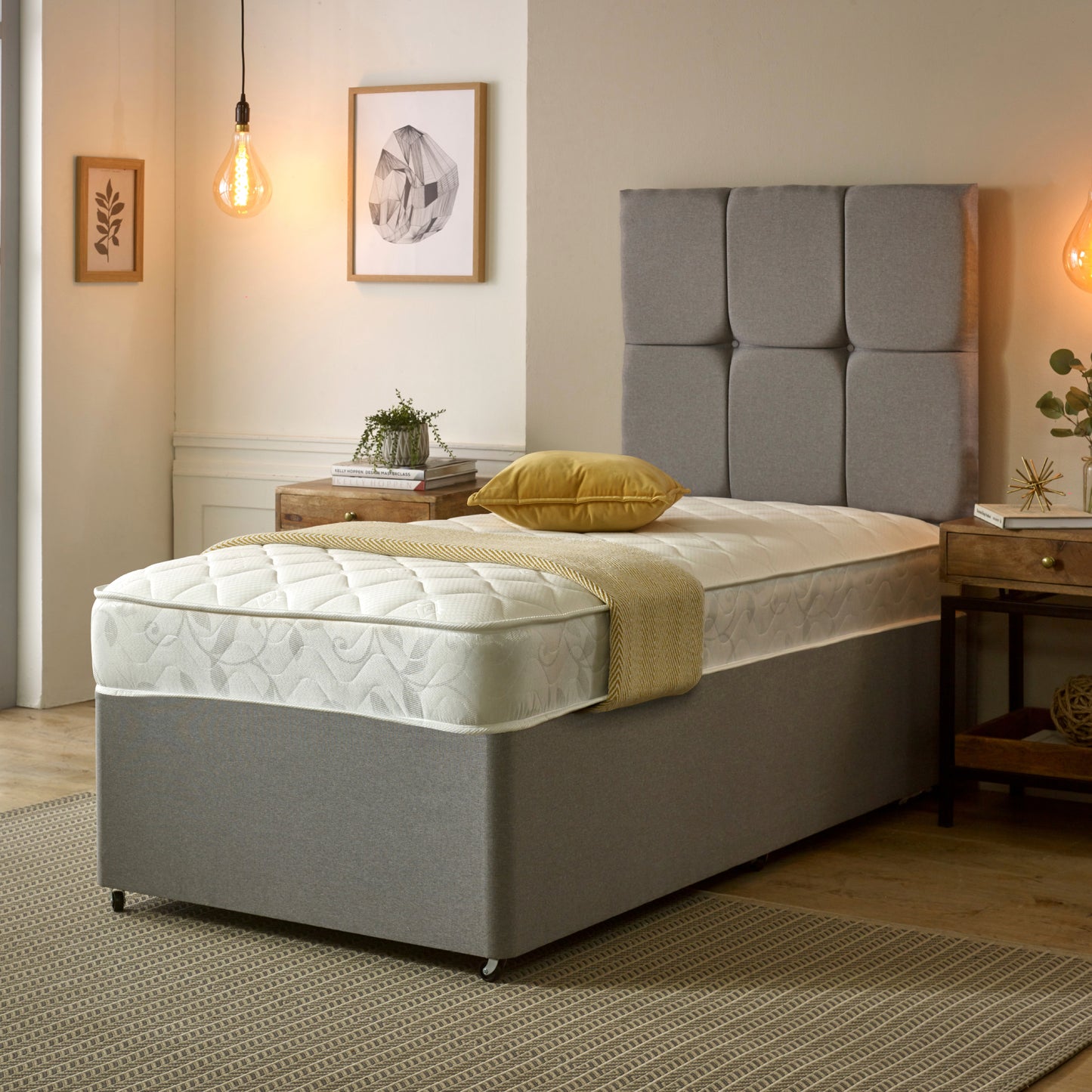 7" Deep Hybrid Memory Foam with Individual Pocket Spring Mattress