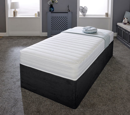 Sirroco Airflow 17CM Deep Hybrid Open Coil Spring with Memory foam Mattress