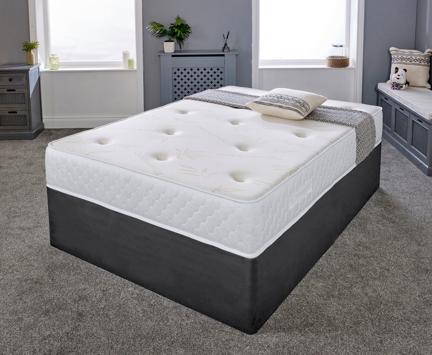 Eco Comfort 1000 Pocket Spring Bamboo Mattress with Edge Support