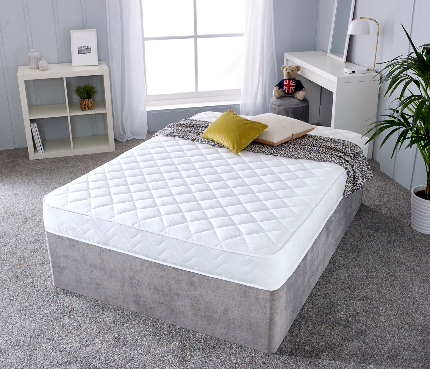 7.25" Darcy Diamond Eseential Foam Free Open Coil Mattress