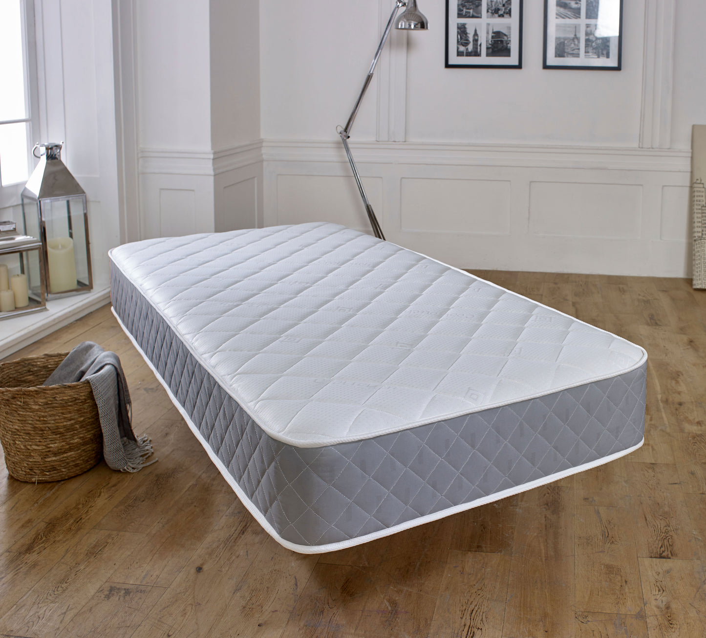 Diamond Cooltouch Plush Essential Foam Free Pinna-Coil Bonnell Innerspring  Mattress